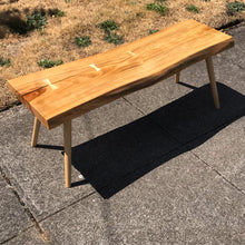 Load image into Gallery viewer, Live Edge Cherry Bench or Coffee Table