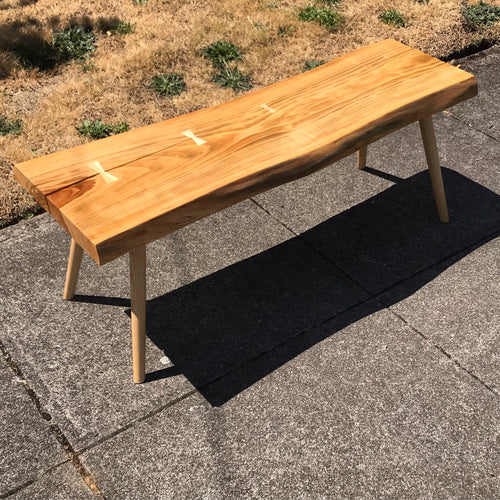 Live Edge Cherry Bench or Coffee Table