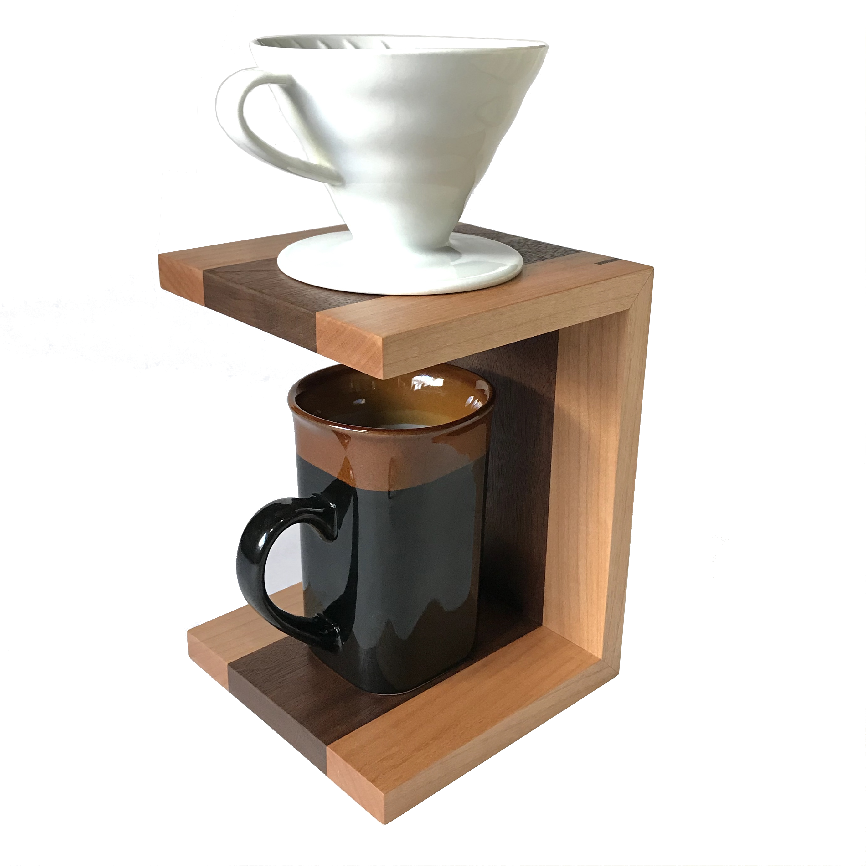 Coffee Pourover Stand Woodworking Project