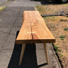 Load image into Gallery viewer, Live Edge Cherry Bench or Coffee Table